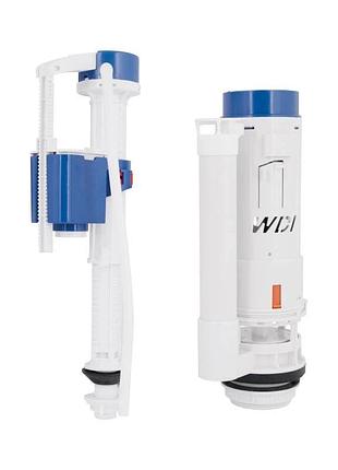 Комплект арматуры qtap wdi для бачка унитаза с клапаном нижнего подвода воды, 3/6 л