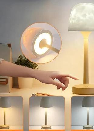 Ночник с проекцией океана dl 412 led лампа с пультом rgb-подсветкой