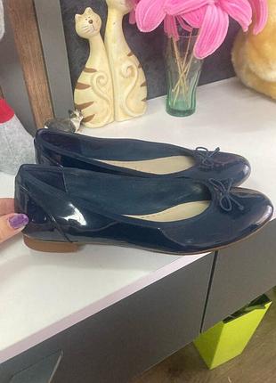 Шкіряні 🌸балетки р 38/24,5 см clarks кларкс