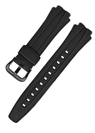Ремінець для casio g-shock aq-160w/163w black bk