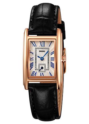 Классические женские часы skmei 2297rgbk rose gold-black