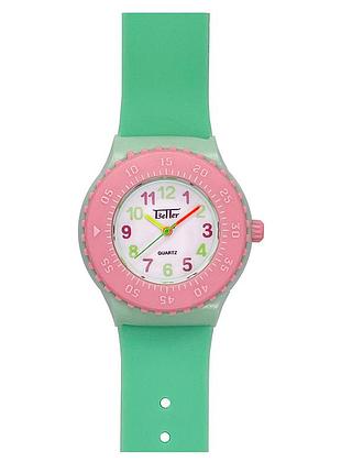 Детские часы better 004 green-pink-white