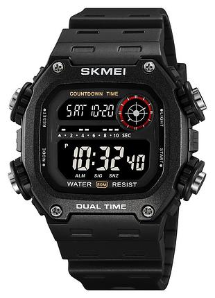 Спортивные мужские часы skmei 2126bkbk black-black