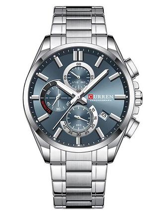 Сurren 8475 silver-blue