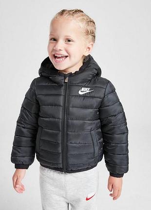 Демисезонная курточка nike 9-12мис, Рост 74-80см черного цвета