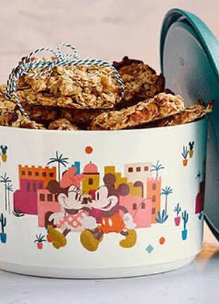 Контейнер міккі 1,4 л в один дотик tupperware