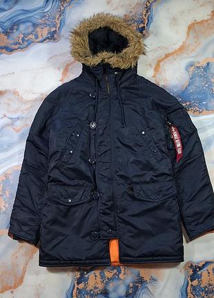 Парка alpha industries nb-3 зимова куртка