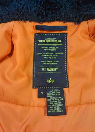 Парка alpha industries nb-3 зимова куртка 5