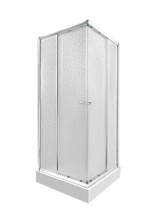 Набор qtap душевая кабина presto crm1099sp5 pear 1970x900x900 мм + поддон tern 309912c 90x90x12 см с сифоном