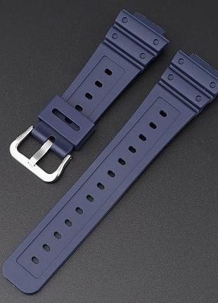 Ремешок для casio g-shock ga-2100 dark blue si 2