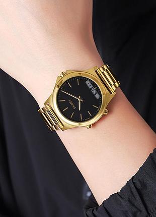 Наручные часы skmei 2120gdbk gold-black 3