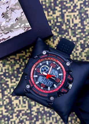 Часы наручные patriot 012rd black-red 3