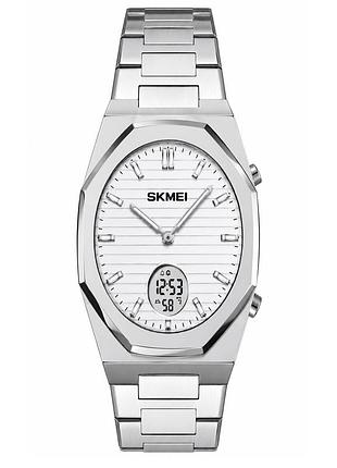 Мужские наручные часы skmei 2703ssi silver-silver в серебристом цвете