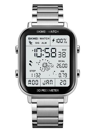Мужские часы skmei 1888si silver