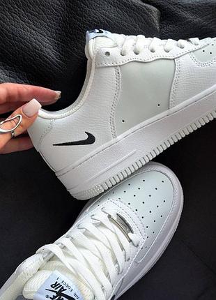 Кросівки nike air force 1 low white light smoke grey 6