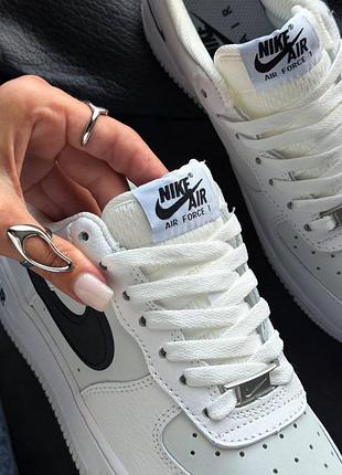 Кросівки nike air force 1 low white light smoke grey 7