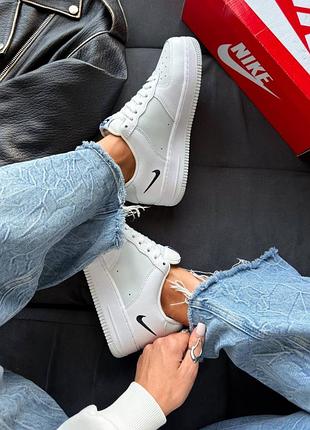 Кросівки nike air force 1 low white light smoke grey 9