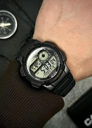 Мужские часы casio ae-1000w-1a 4