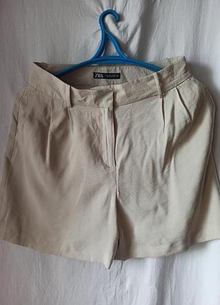 Шорты женские лиоцелл zara 3