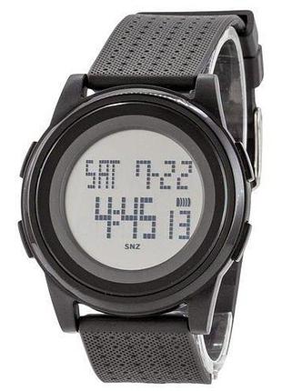 Мужские часы skmei 1206 black-white
