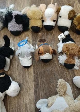 Игрушки мягкие песики 3