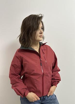 Жіноча легка мембранна куртка outdoor research gore tex з капюшоном водонепроникна нова оригінал