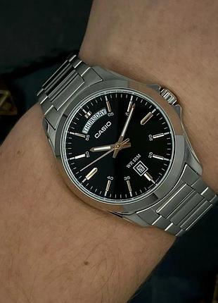 Мужские часы casio mtp-1370d-1a2 2
