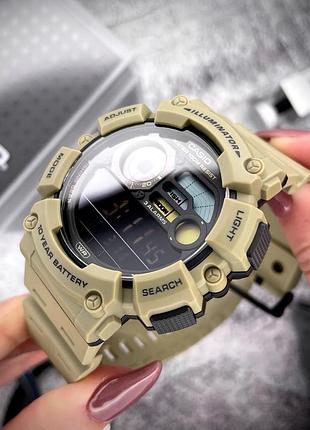 Чоловічий годинник casio ws-1500h-5b спортивний з електронним циферблатом та водозахистом 10 atm 5