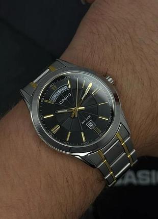 Мужские часы casio mtp-1381g-1a 2