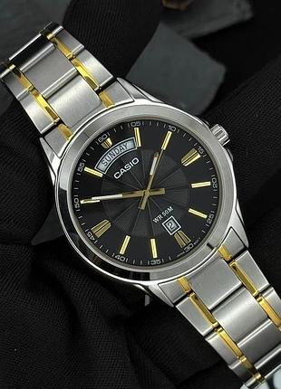 Мужские часы casio mtp-1381g-1a 3