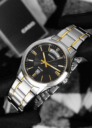 Мужские часы casio mtp-1381g-1a 8