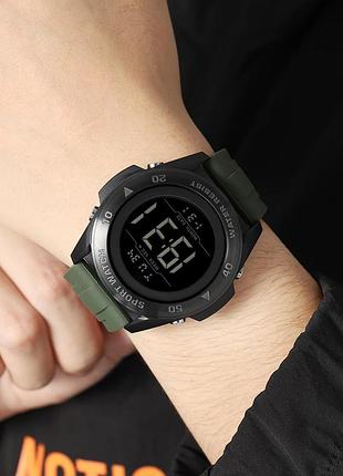 Skmei 2485ag army green 3