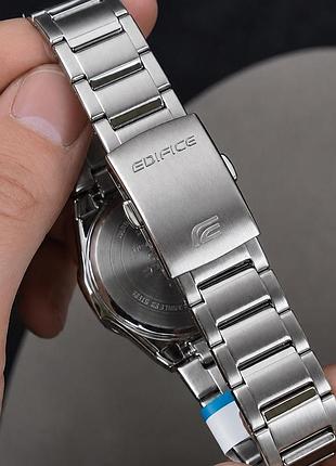 Чоловічий годинник casio edifice efr-s108d-2a з сапфіровим склом та синім циферблатом 3
