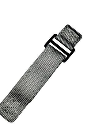 Ремінець для годинника nylon pro grey 20 мм 2