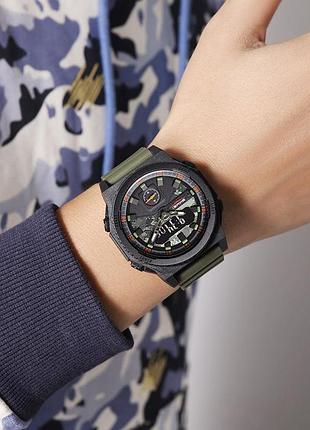 Skmei 2355ag army green 3