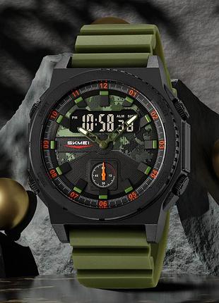 Skmei 2355ag army green 4