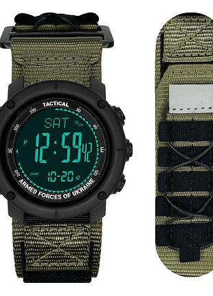 Мужские часы awarder 036 nylon pro black-army green