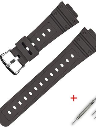 Ремешок + монтажные инструменты для casio g-shock dw-5600/5000/5030/5025/5700, gw-5000/6900, gls-m56