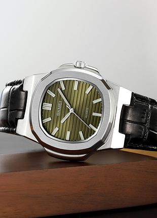 Skmei 2512sign silver-green 3