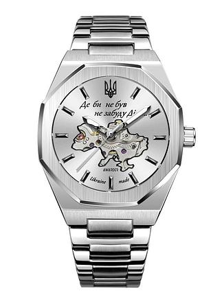 Часы наручные awarder 026-3d где бы ни были silver-white