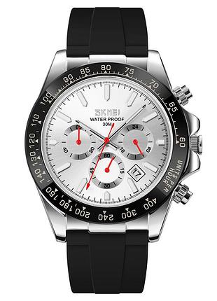 Мужские часы skmei 9275sisi silver-silver