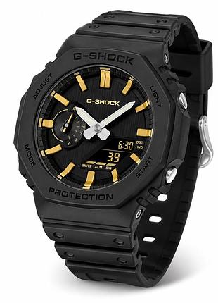 Мужские часы casio g-shock ga-2100lxb-1a9 противоударный карбоновый корпус