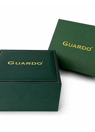 Подарочная фирменная коробка guardo зеленая для наручных часов