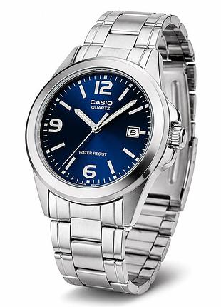 Жіночий годинник casio ltp-1215a-2a з відображенням дати та сталевим браслетом