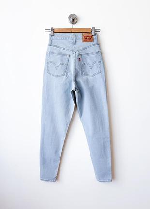 Levis premium голубые джинсы высокая посадка 24