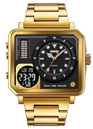 Чоловічий годинник skmei 2025gd gold
