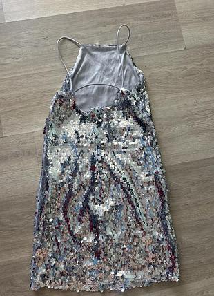 Сукня паєтки stradivarius 6
