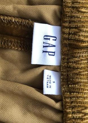 Брюки бархат палаццо широкие gap 4