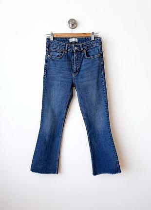 Zara синие джинсы