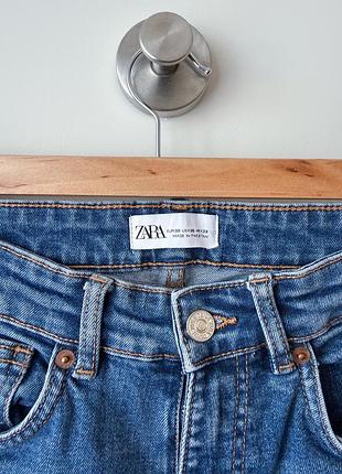Zara синие джинсы 2